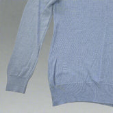 Blue fabric on a beige surface